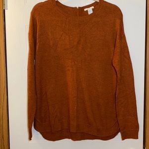H&M Size M Burnt Orange Sweater